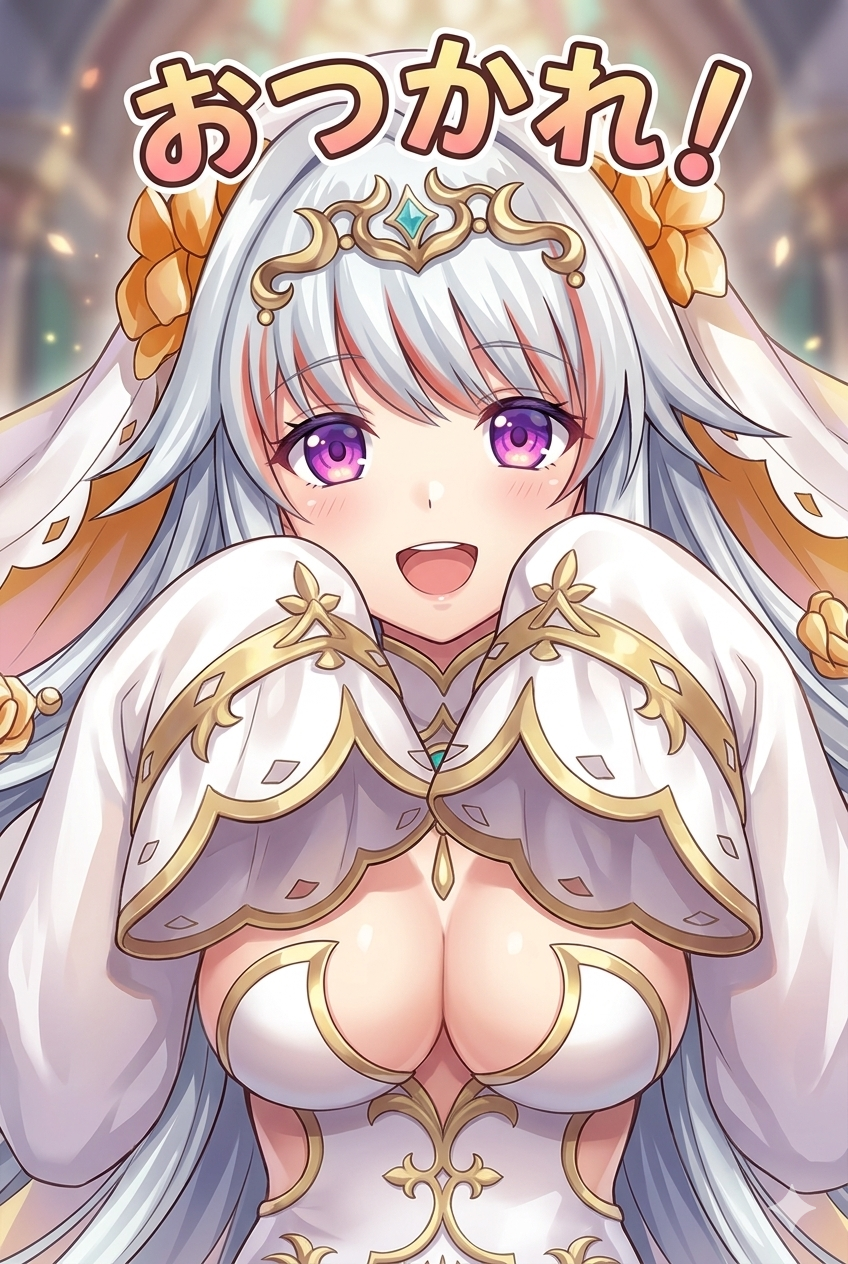 ヘカテーのお疲れイラスト