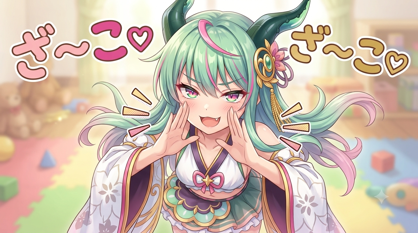 天邪鬼のざ〜こ♡ざ〜こ♡イラスト