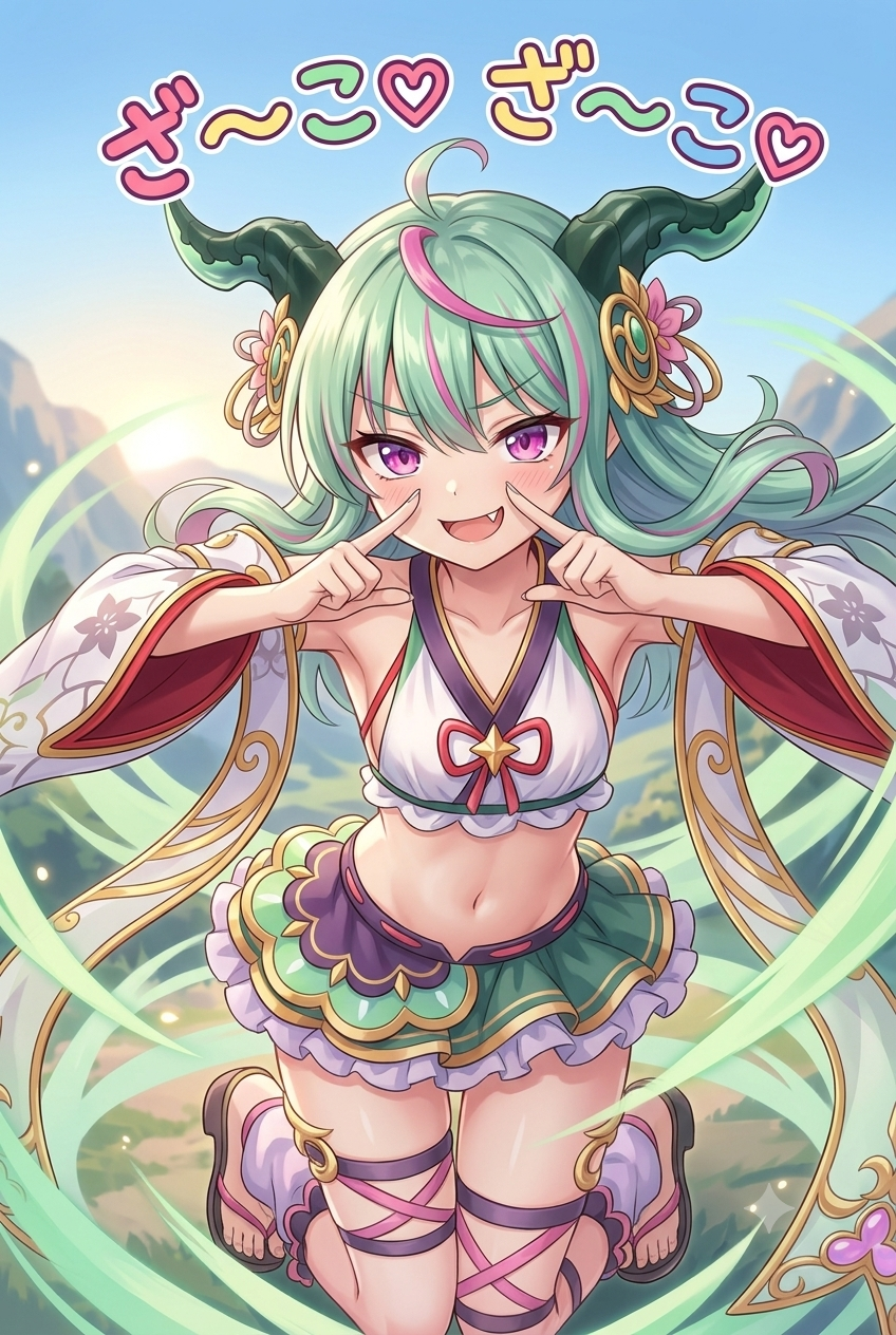 天邪鬼の没イラスト