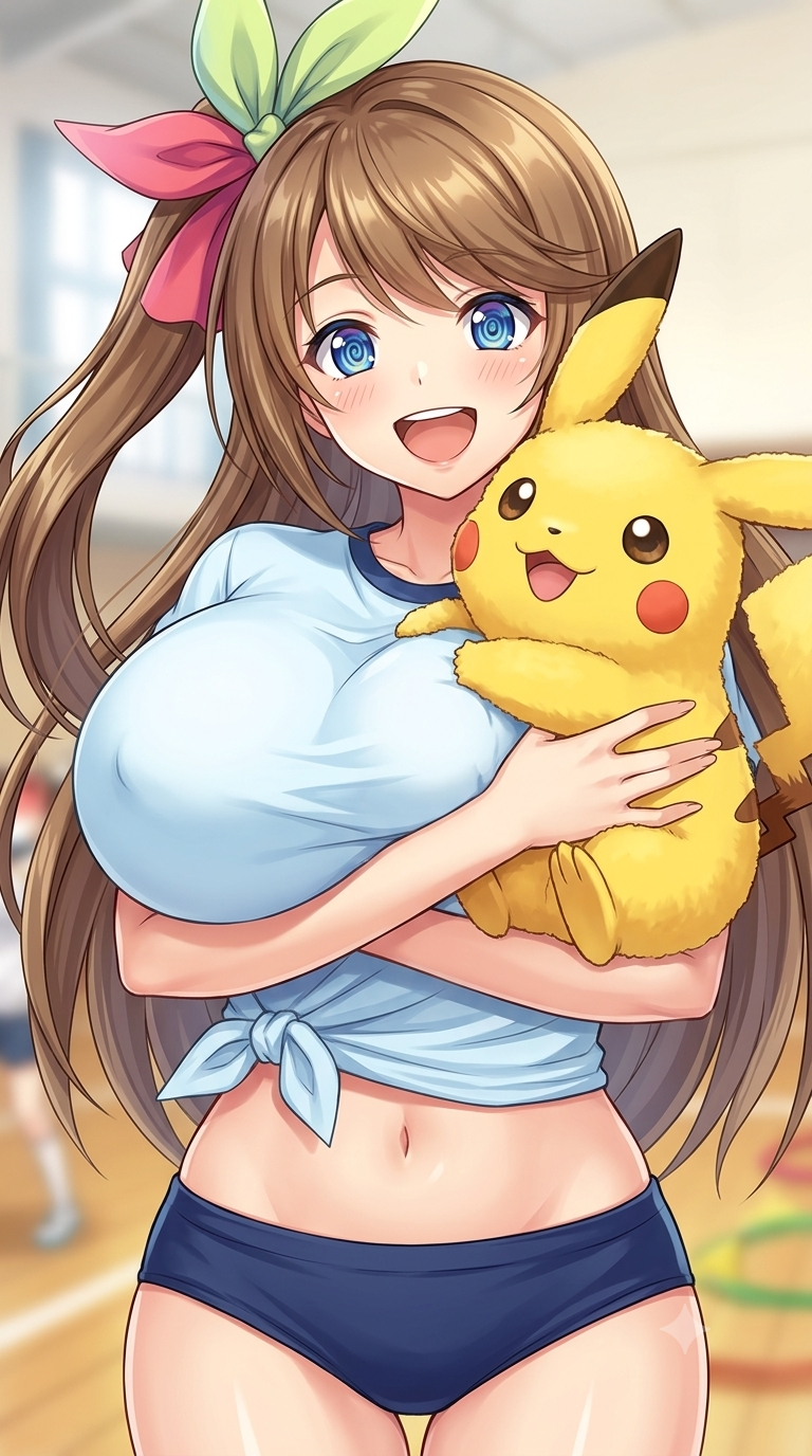 キュクロプスのピカチュウぬいイラスト