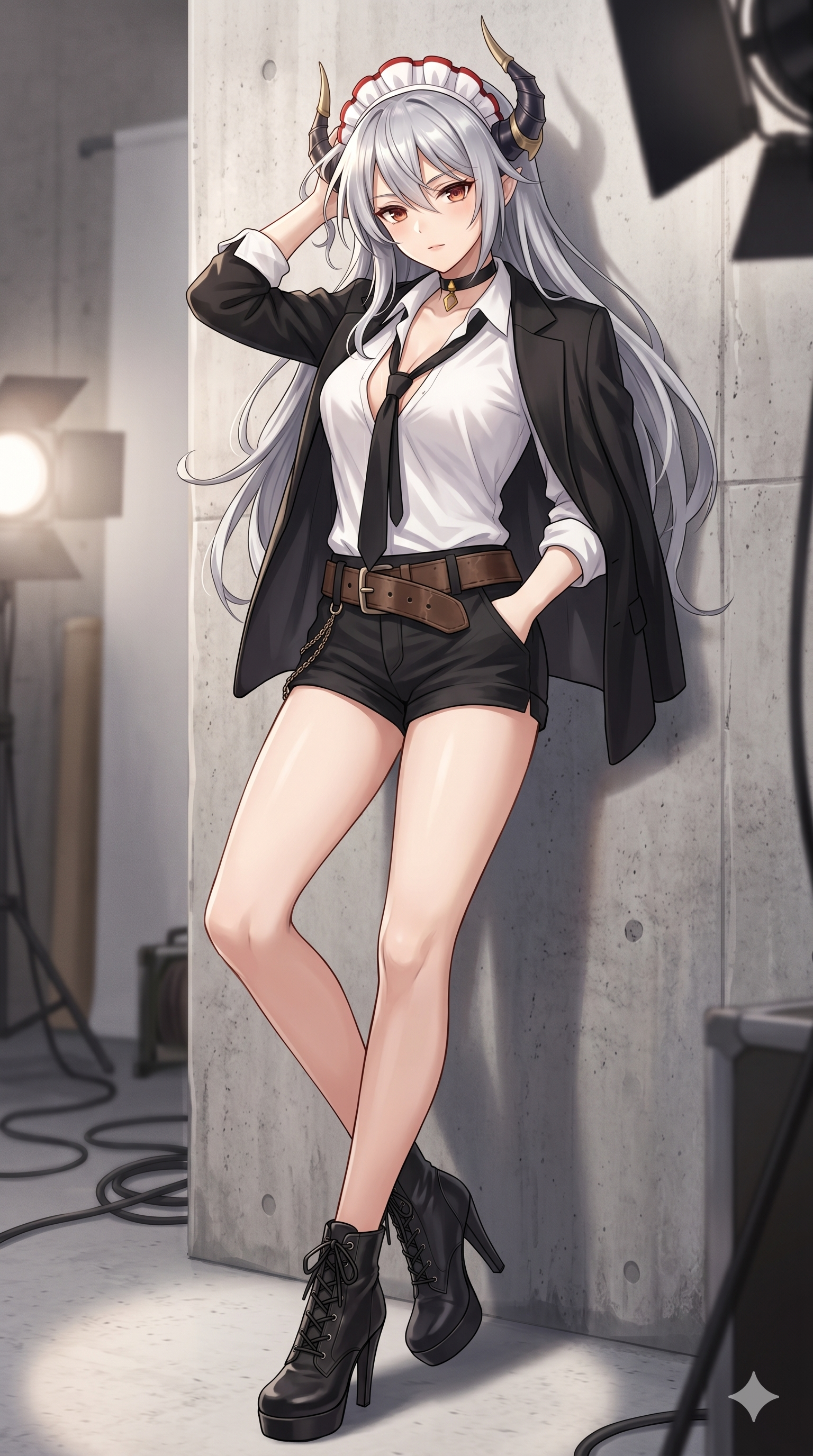 サタナキアのファッションイラスト