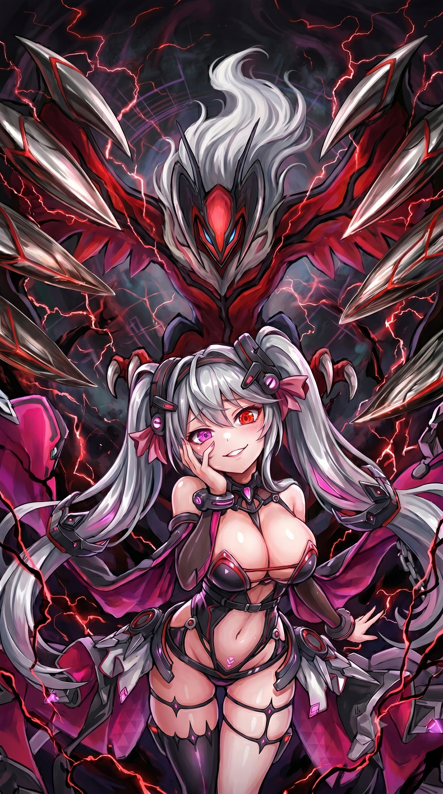 アンラ・マンユ×イベルタルの禍々しいイラスト