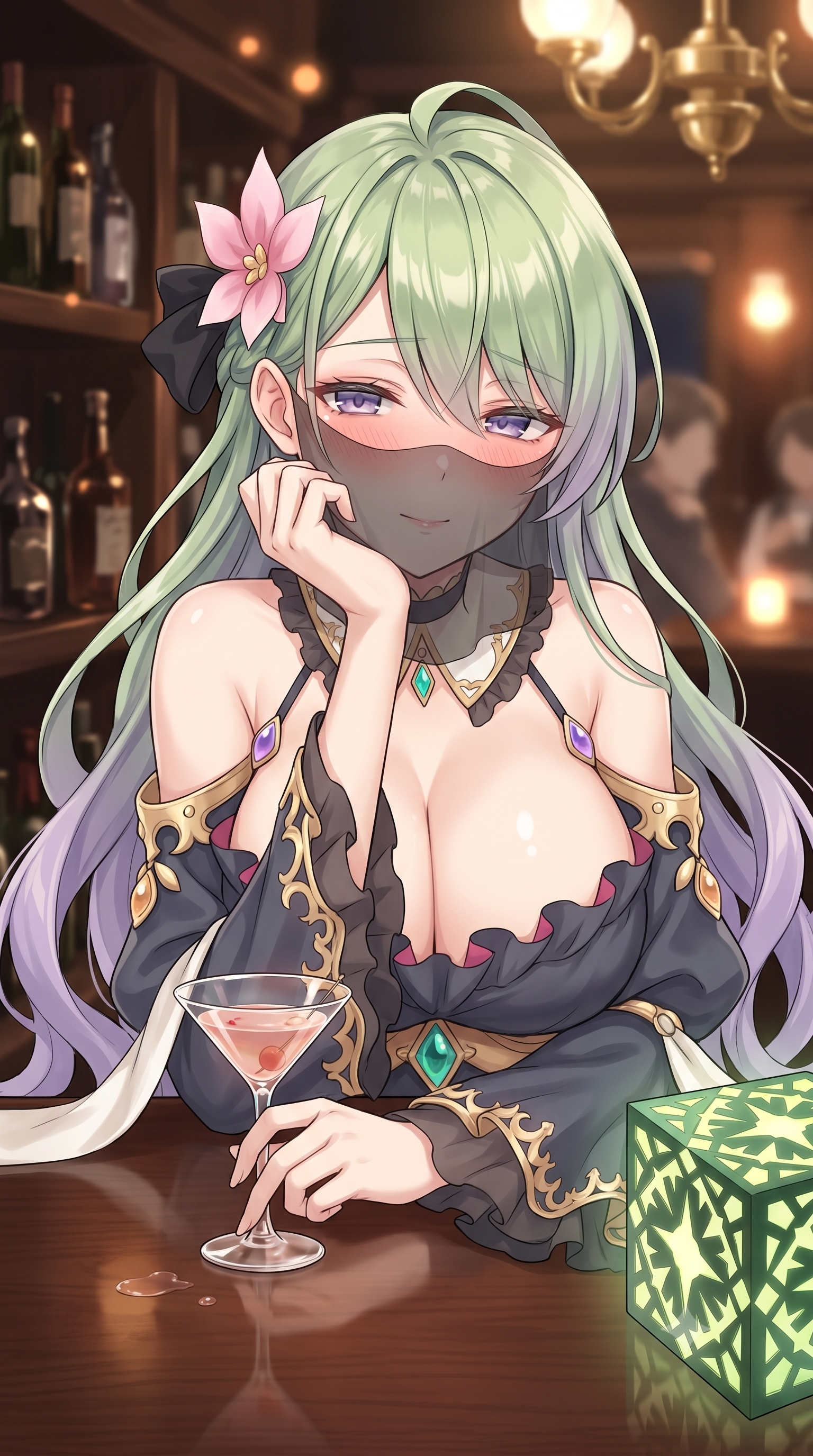 パンドラのバーイラスト