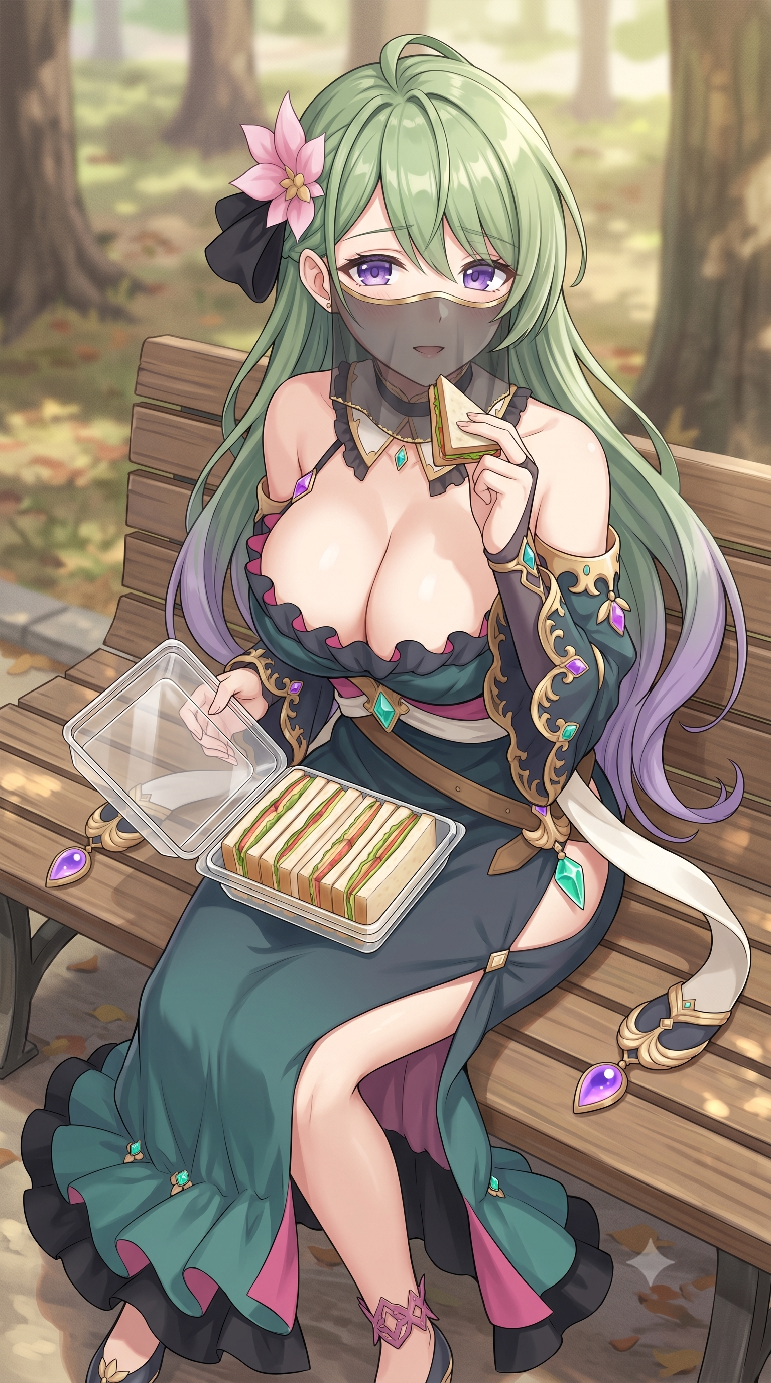 パンドラのフェイスベール外しなよイラスト
