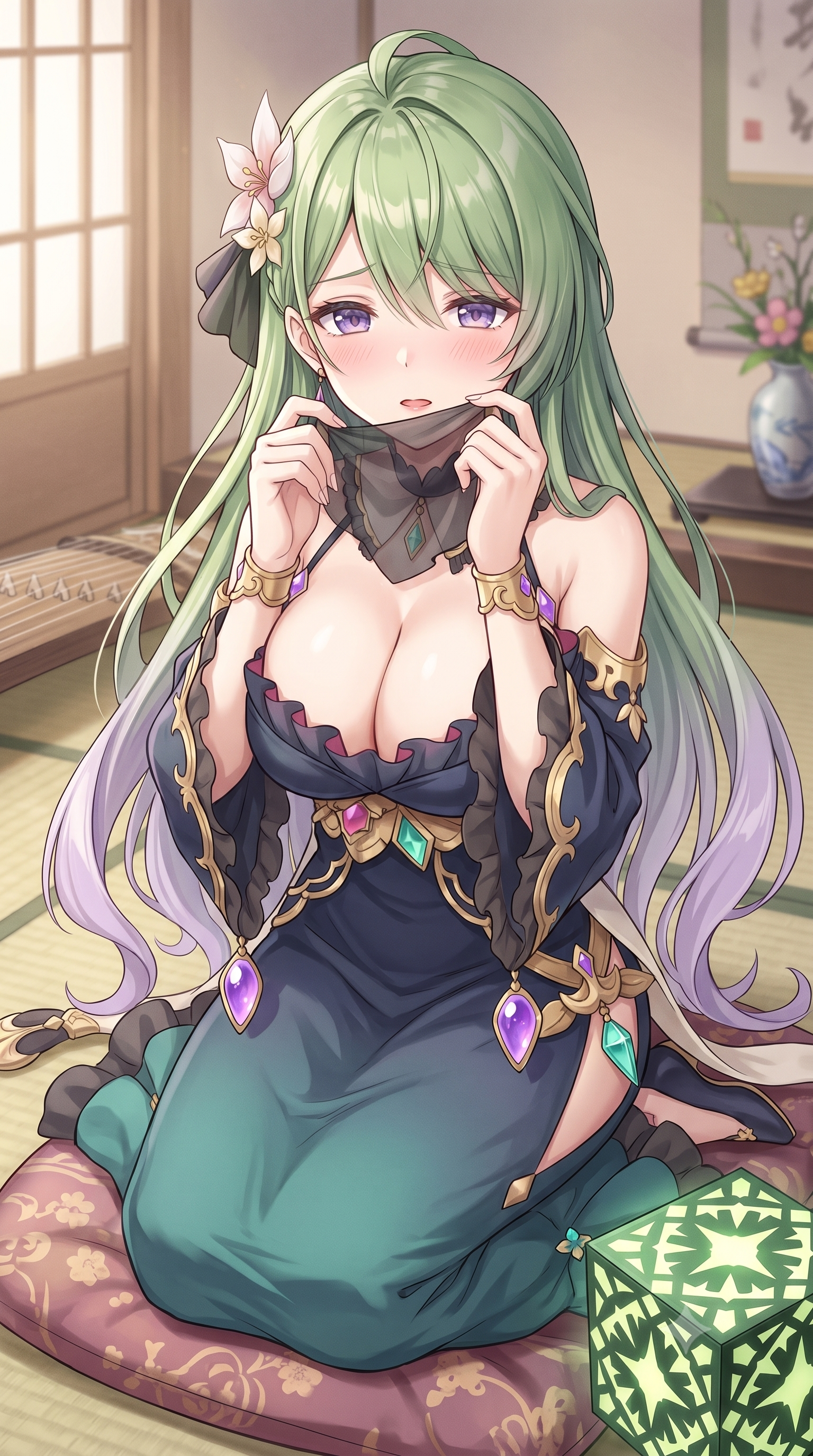 パンドラのフェイスベールイラスト