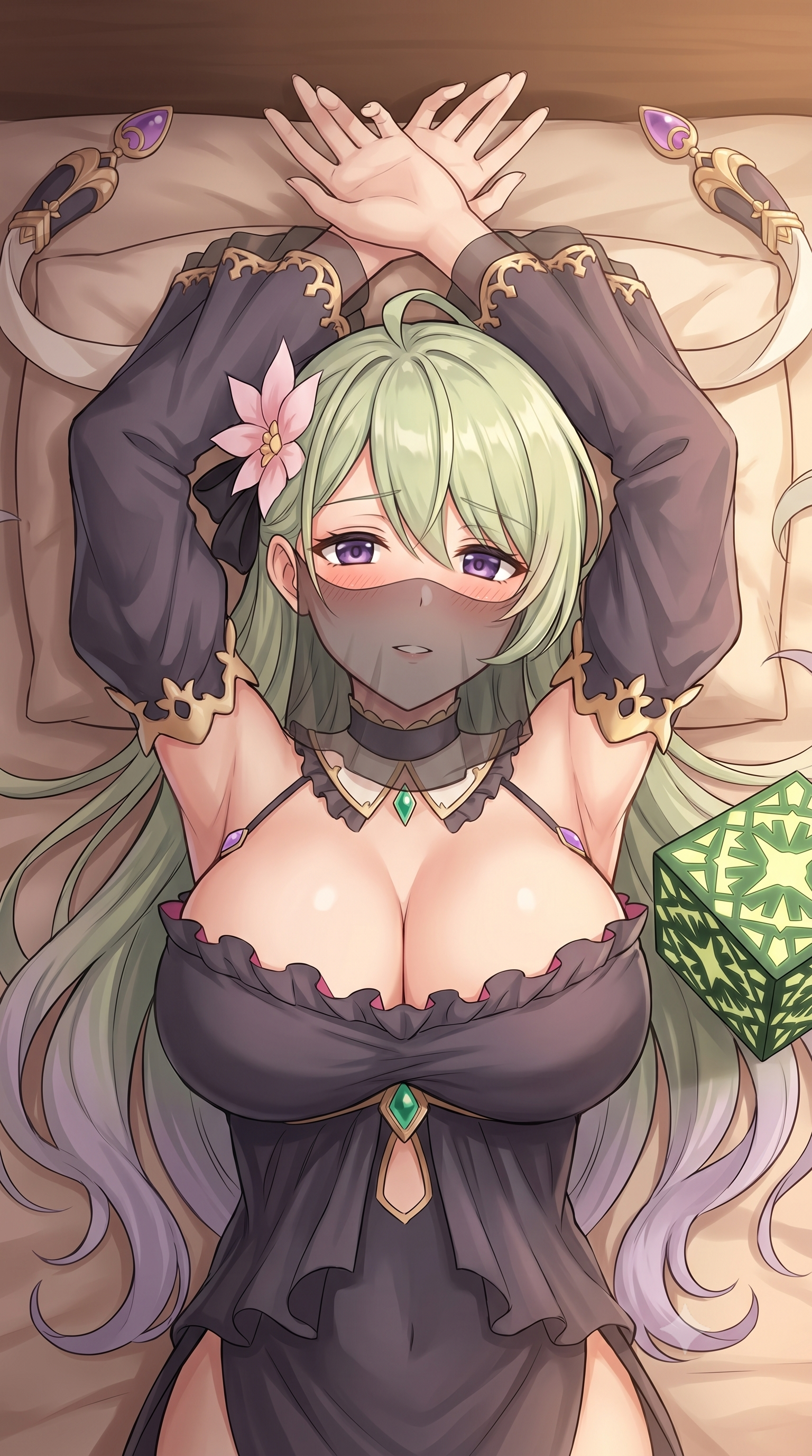 パンドラのベッドイラスト