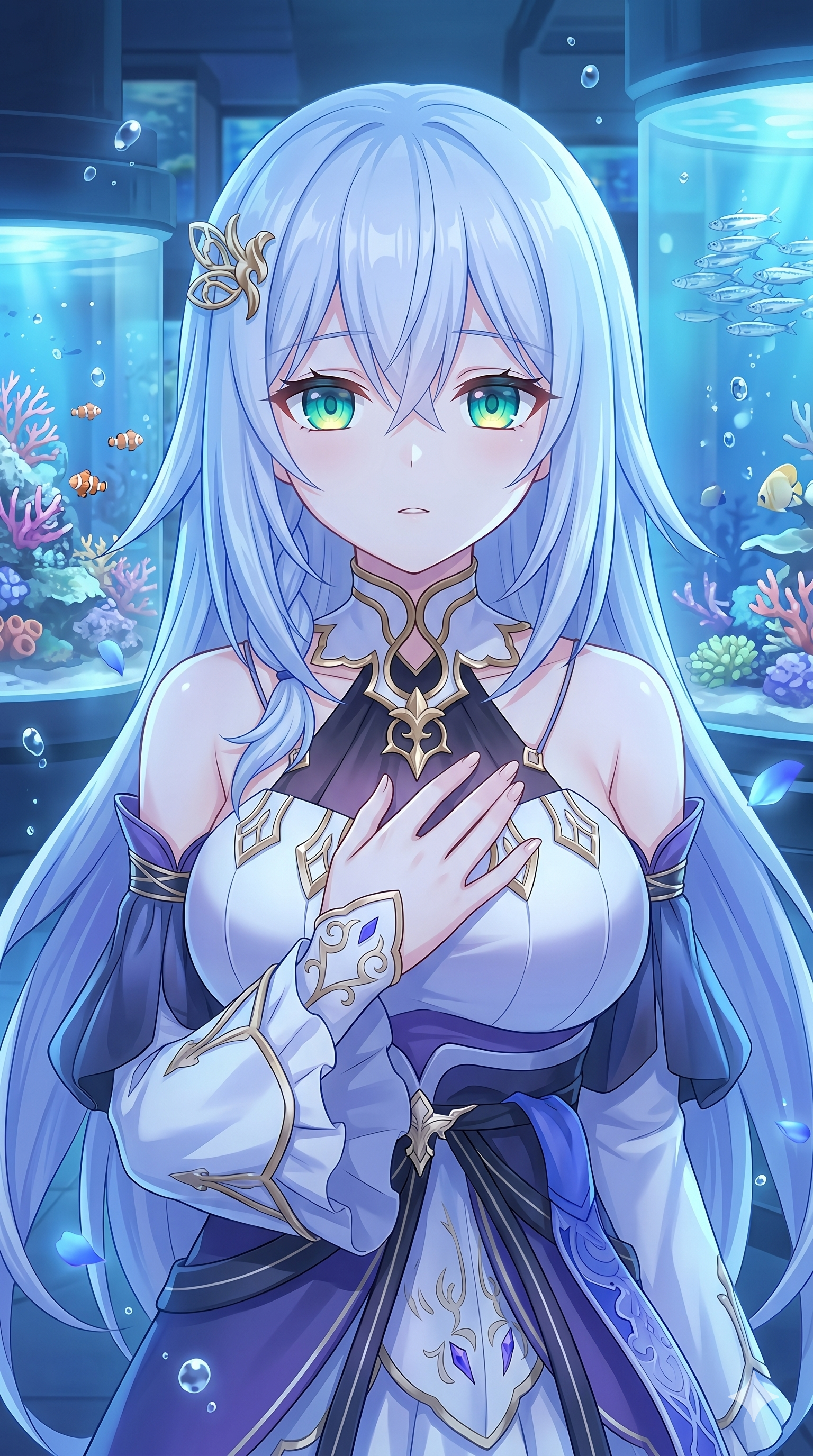 ソーカの水族館イラスト