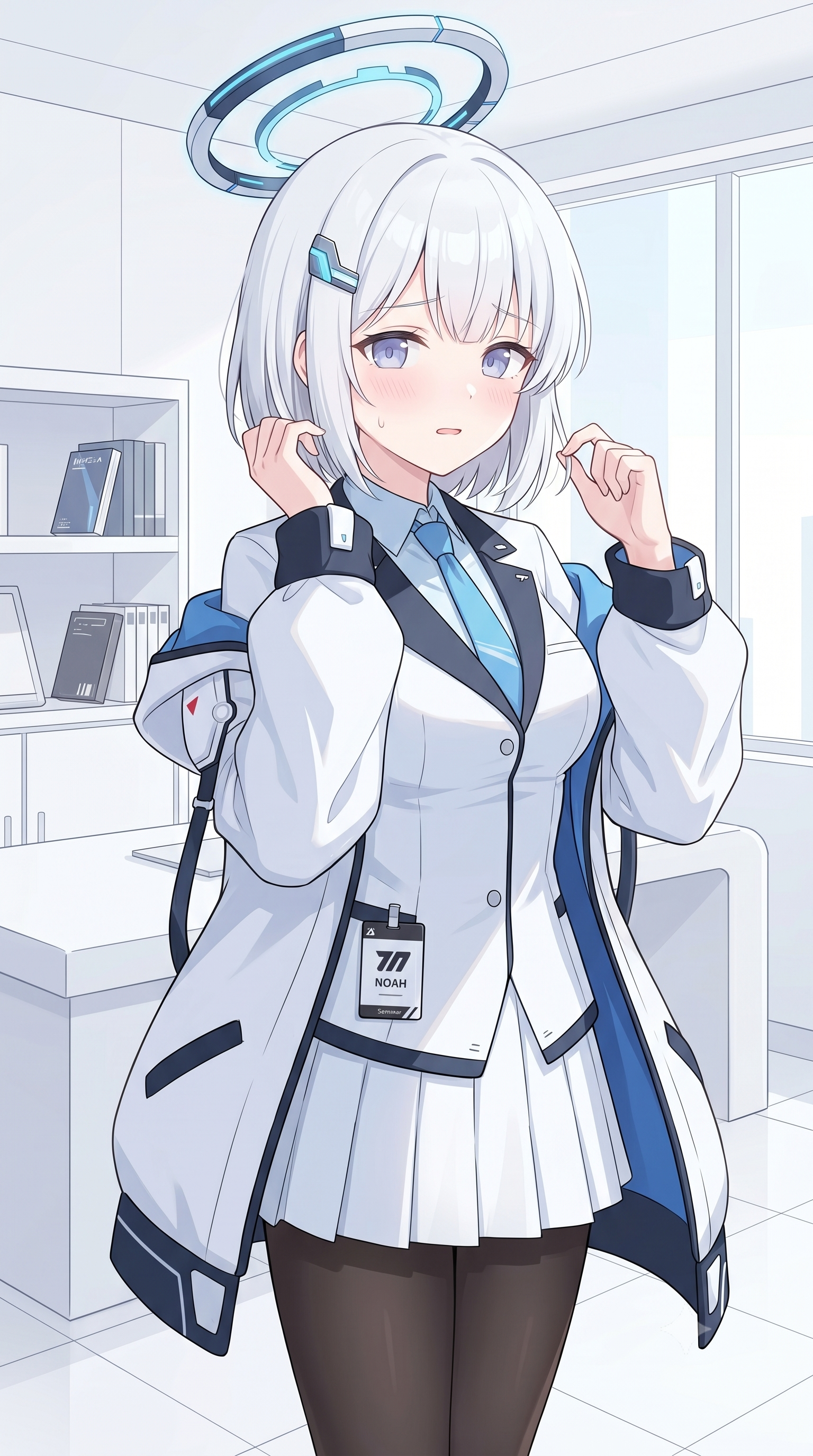 ノアのイメチェンイラスト