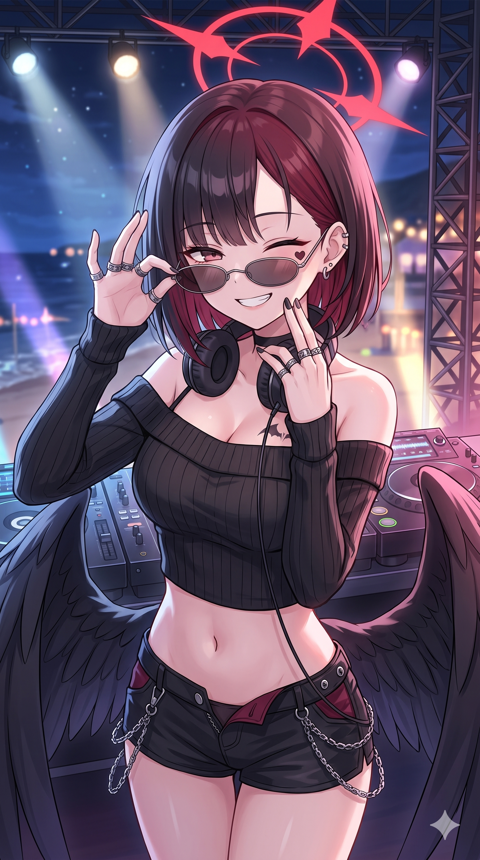 イチカのイメチェンイラスト