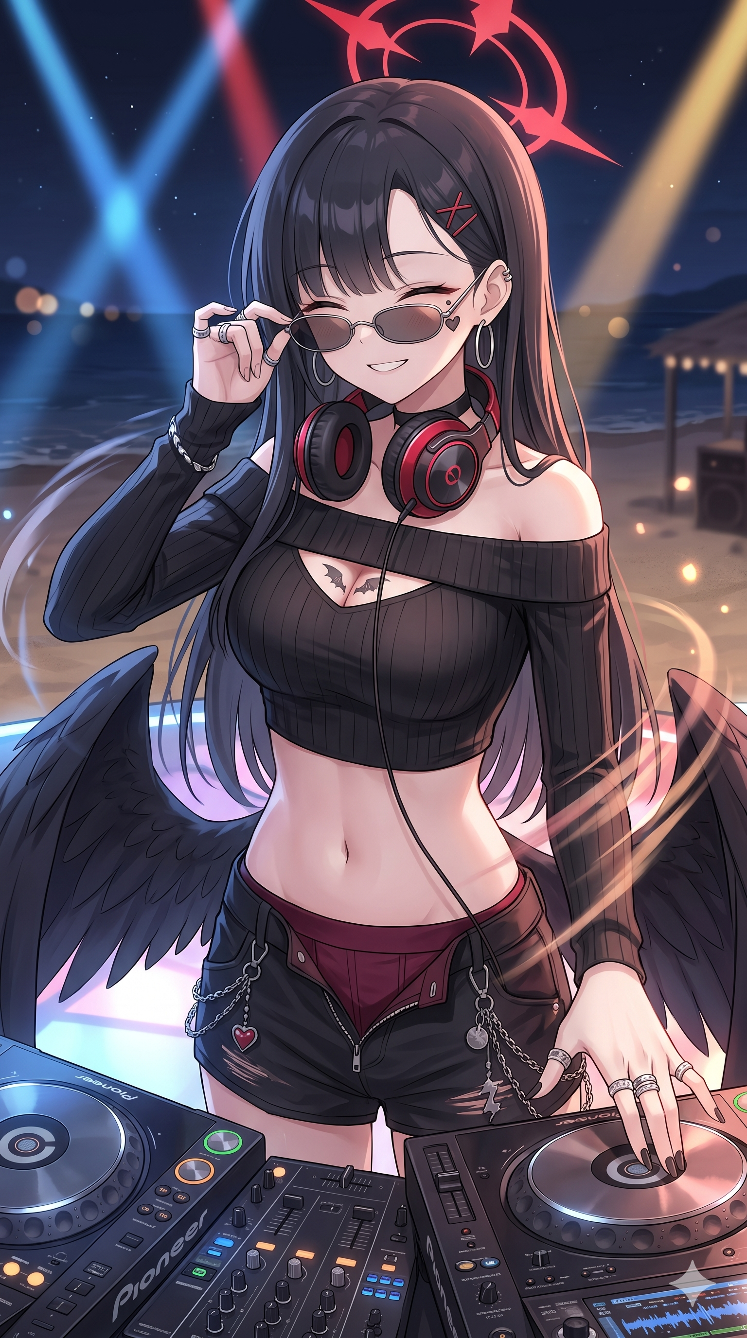 イチカのDJイラスト