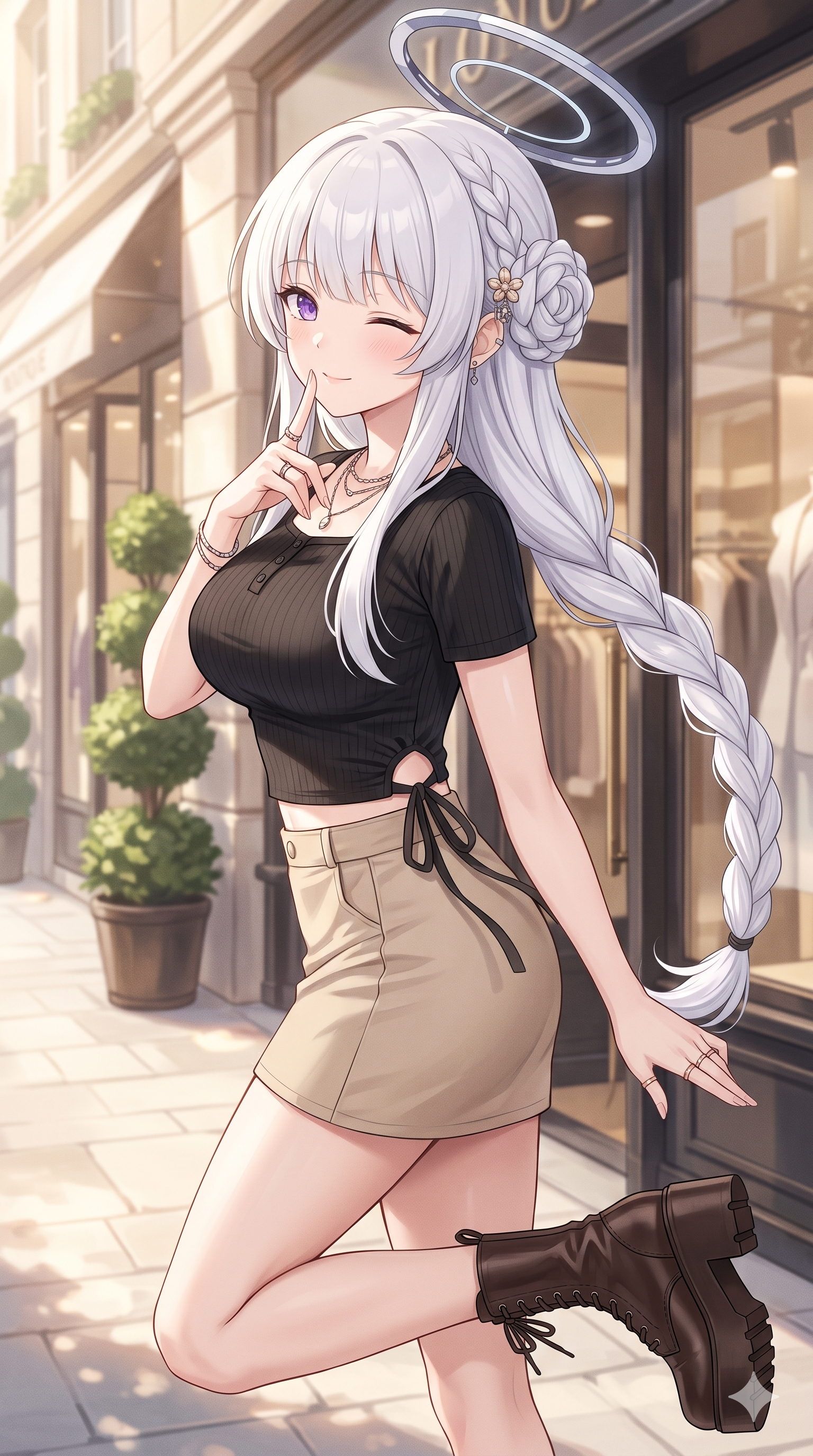 ノアの大人コーデイラスト