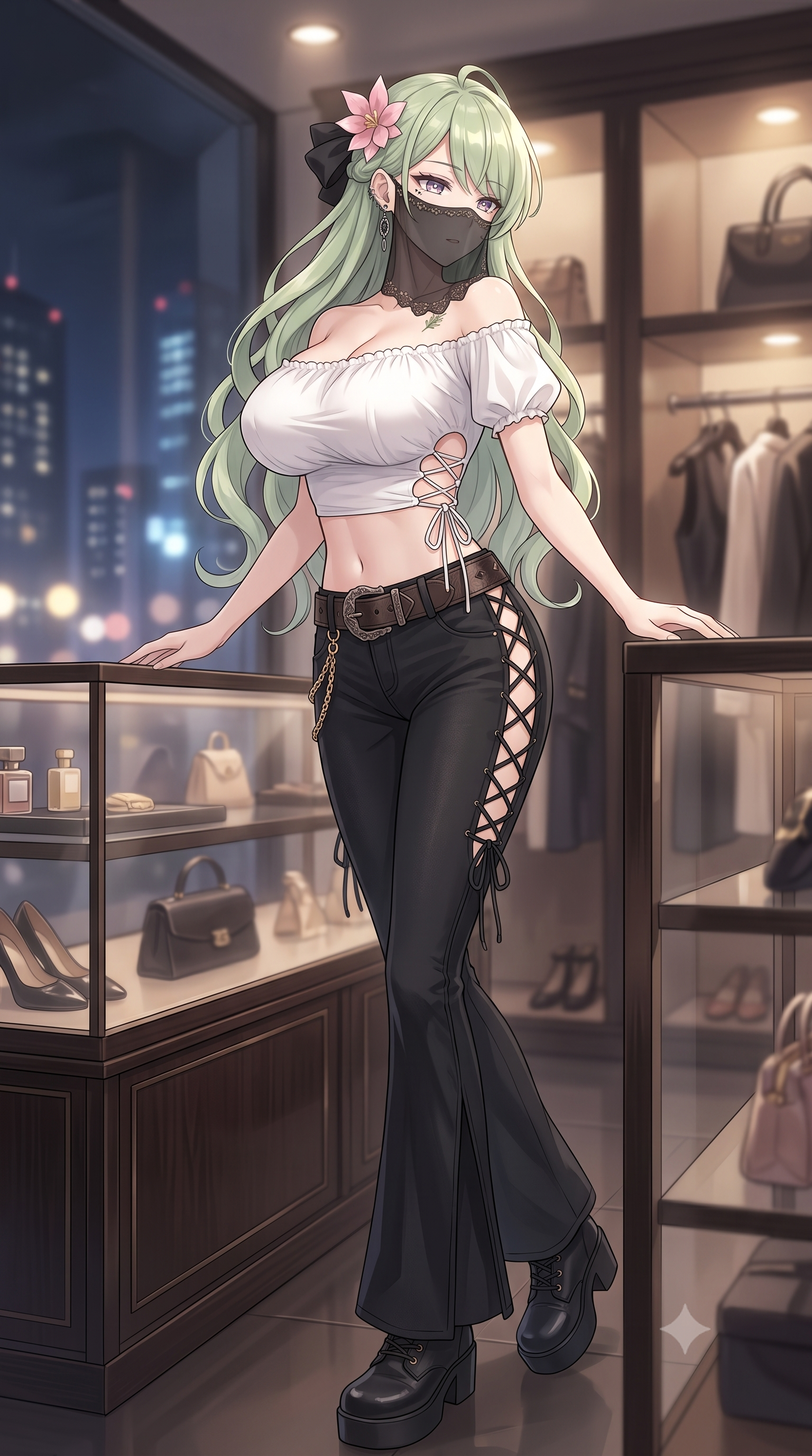 パンドラの大人の美女イラスト