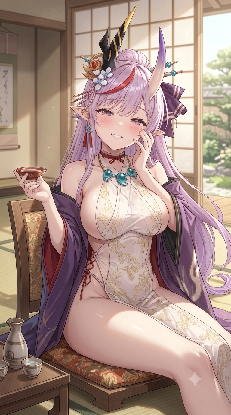 酒呑童子の原案イラスト
