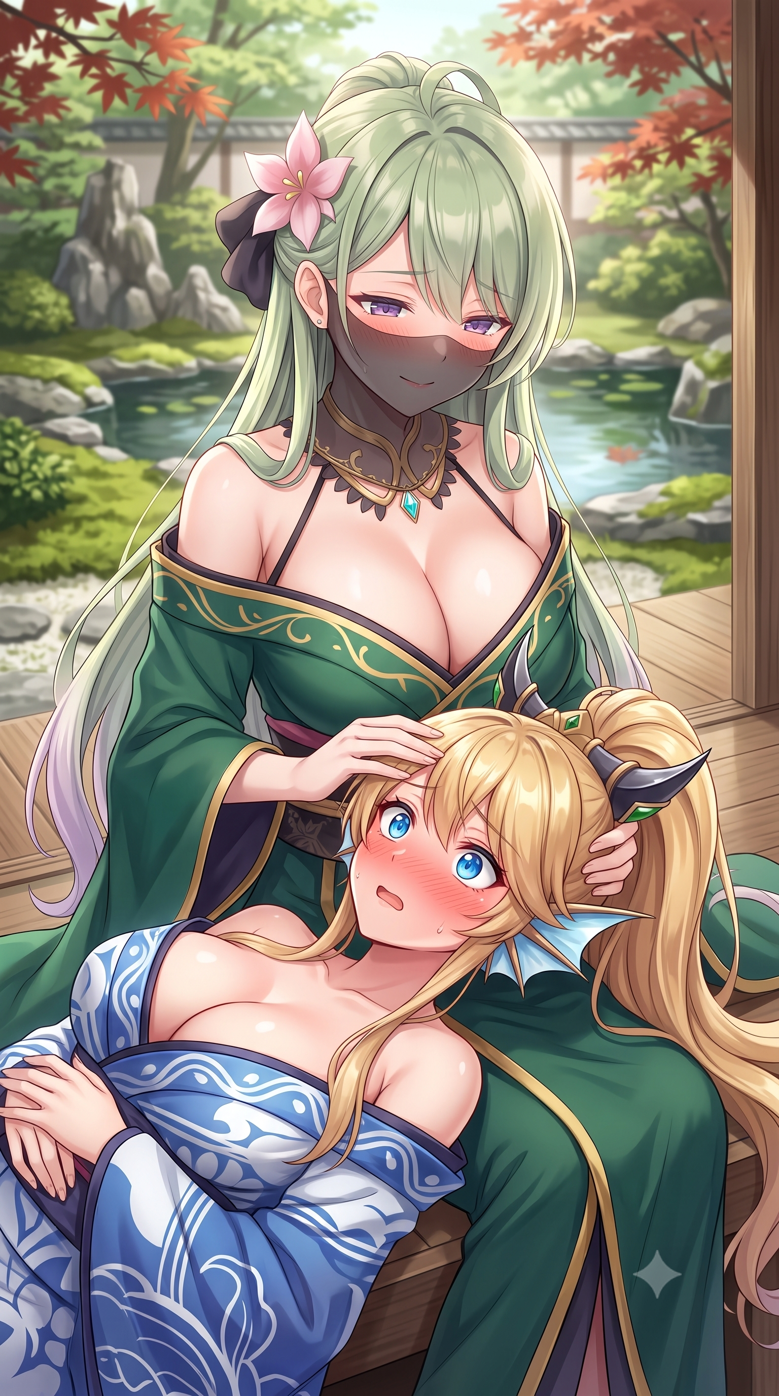 パンドラ、ネロの癒しイラスト