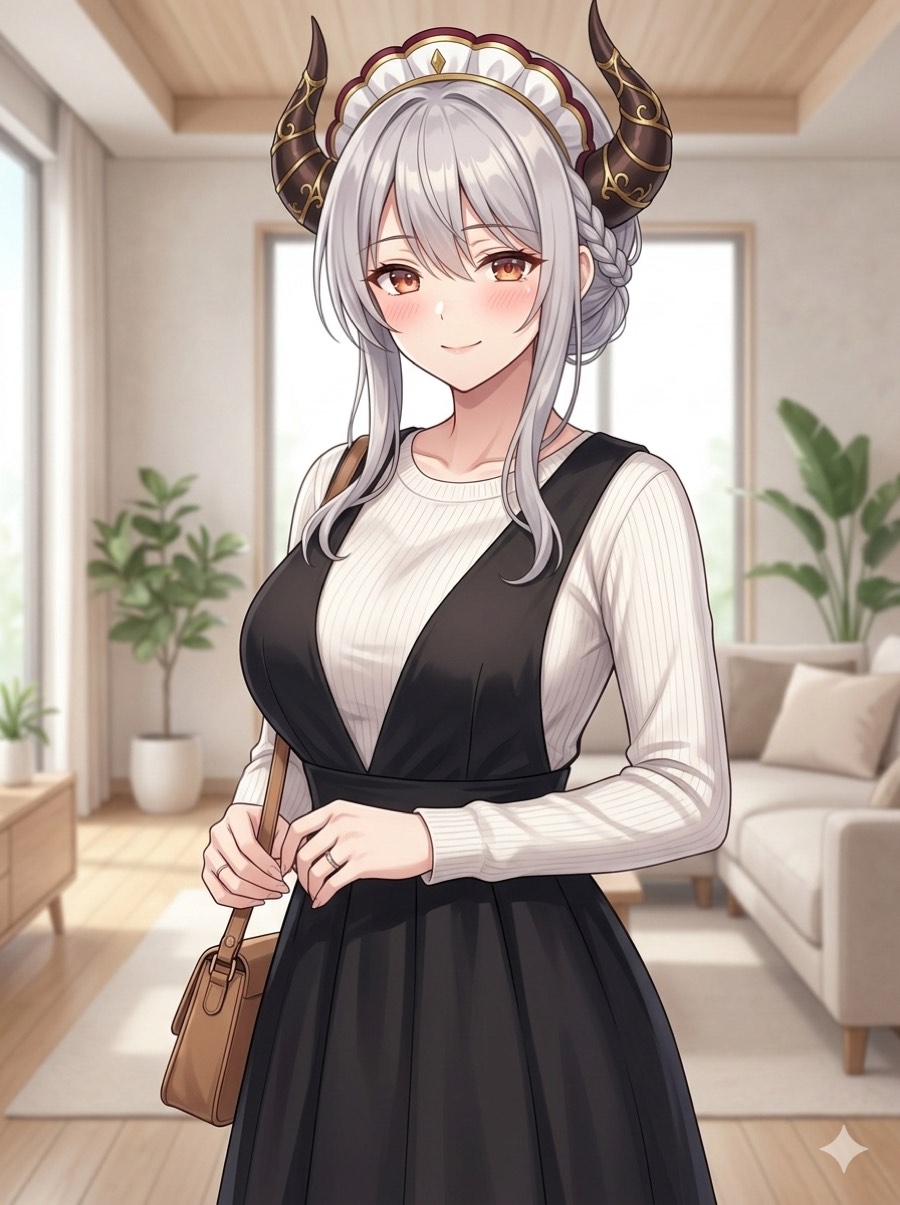 サタナキアのお姉さんイラスト