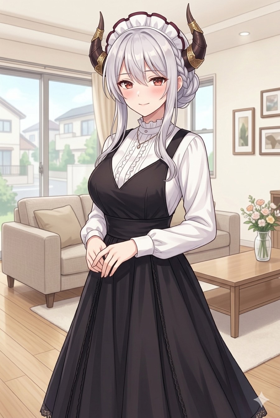 サタナキアの私服イラスト