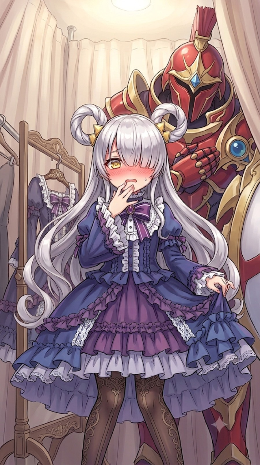 レオニダスのフリルイラスト
