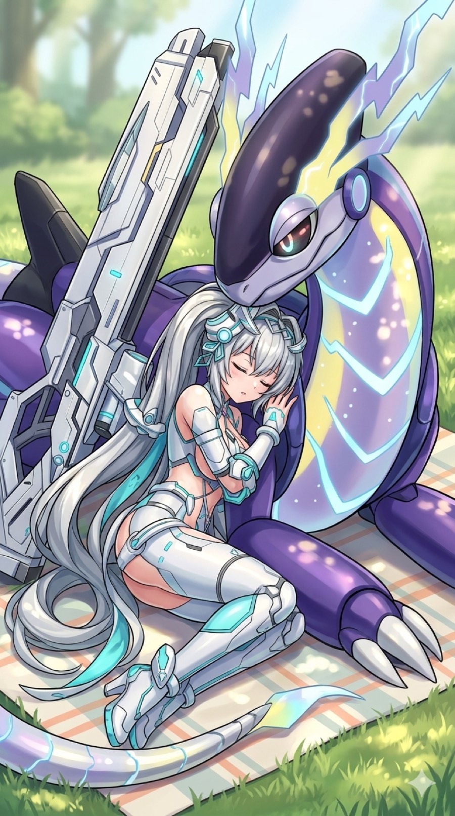 スプンタのおねんねミライドンイラスト