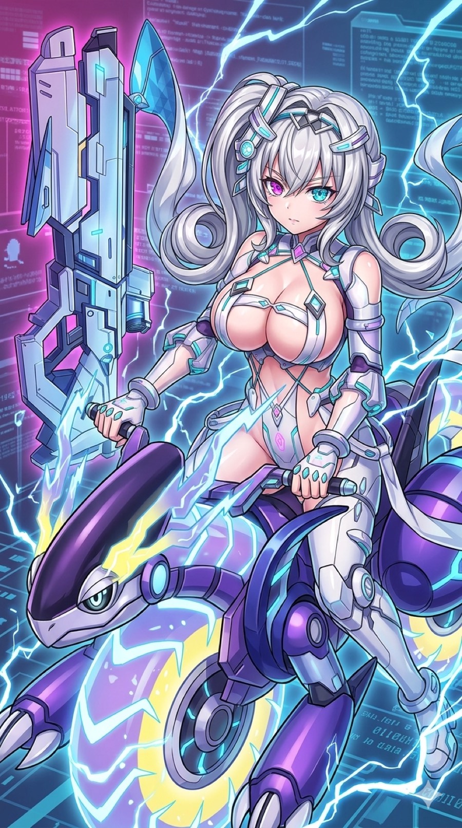 スプンタのミライドンライドオンイラスト