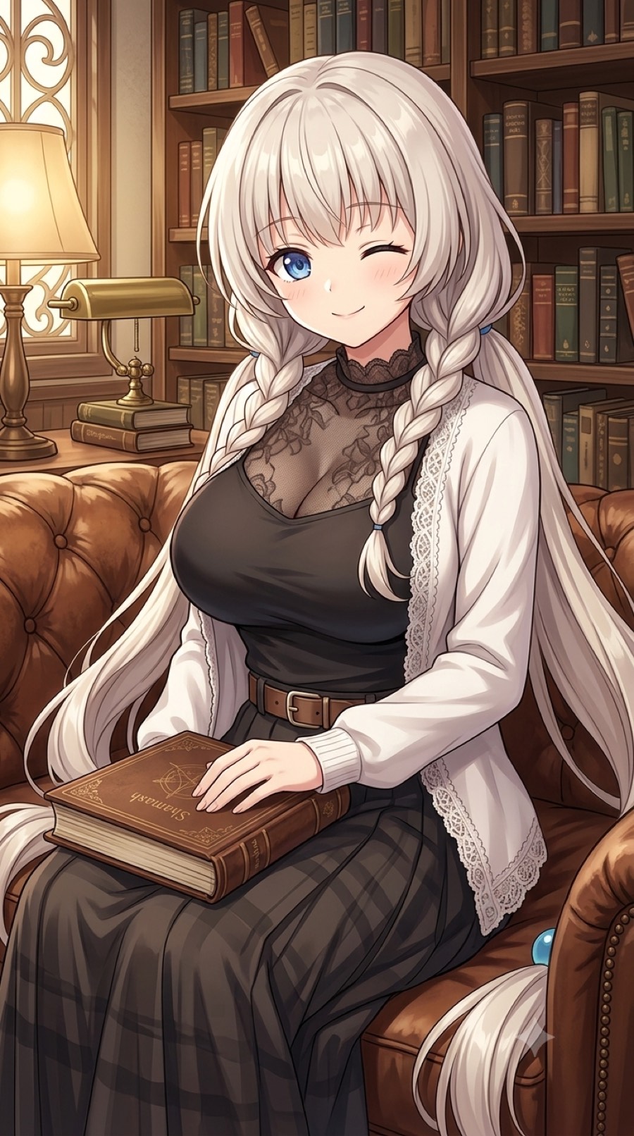 シャマシュの書斎イラスト