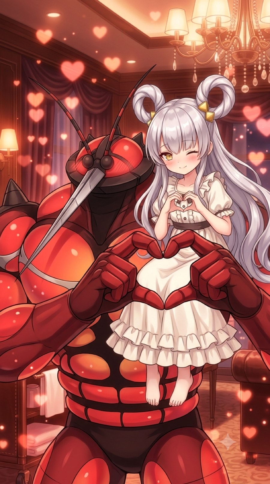 レオニダス＋マッシブーンの巻き添え萌え萌えイラスト