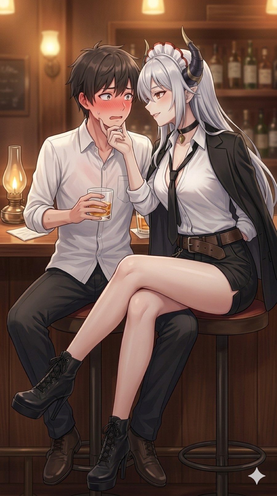 サタナキア×継承者の小悪魔イラスト