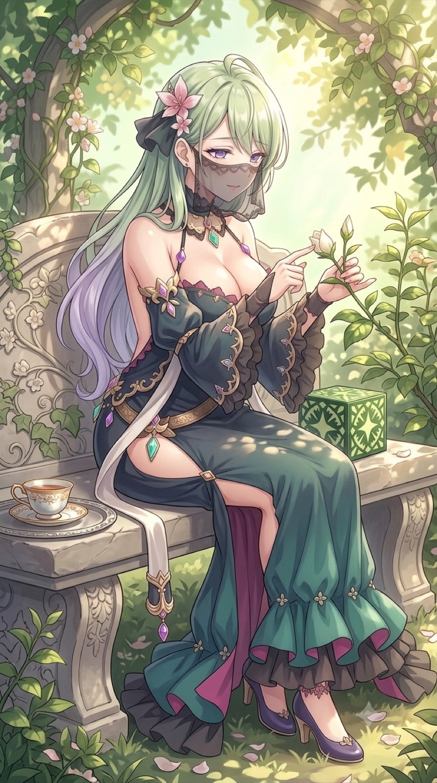 パンドラのガーデニングイラスト