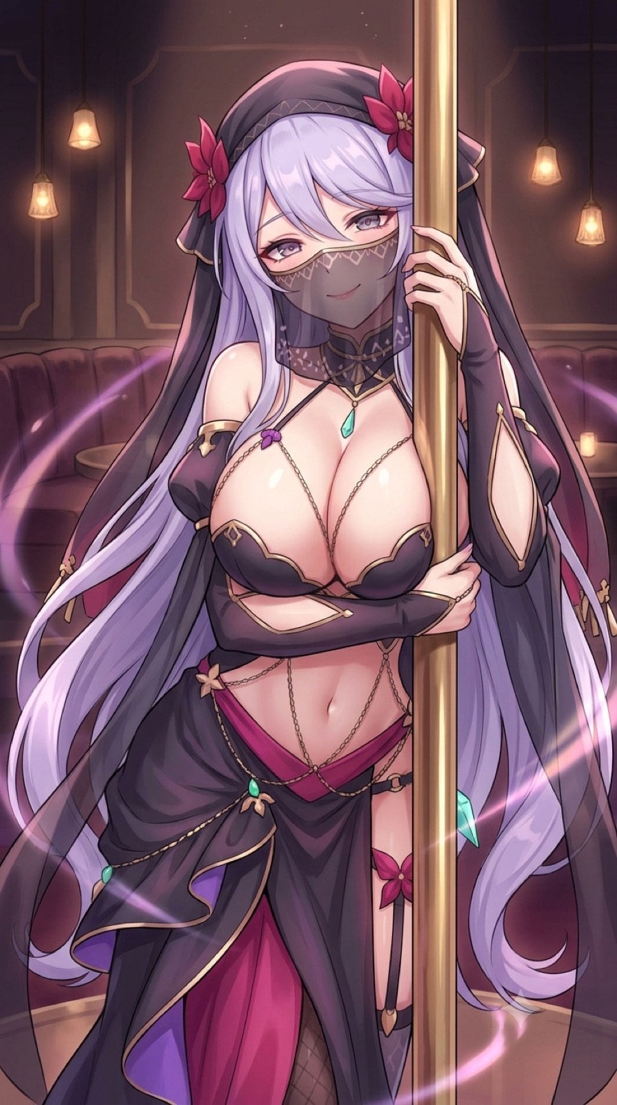 ファム・ファタルの魅惑のおっぱいイラスト
