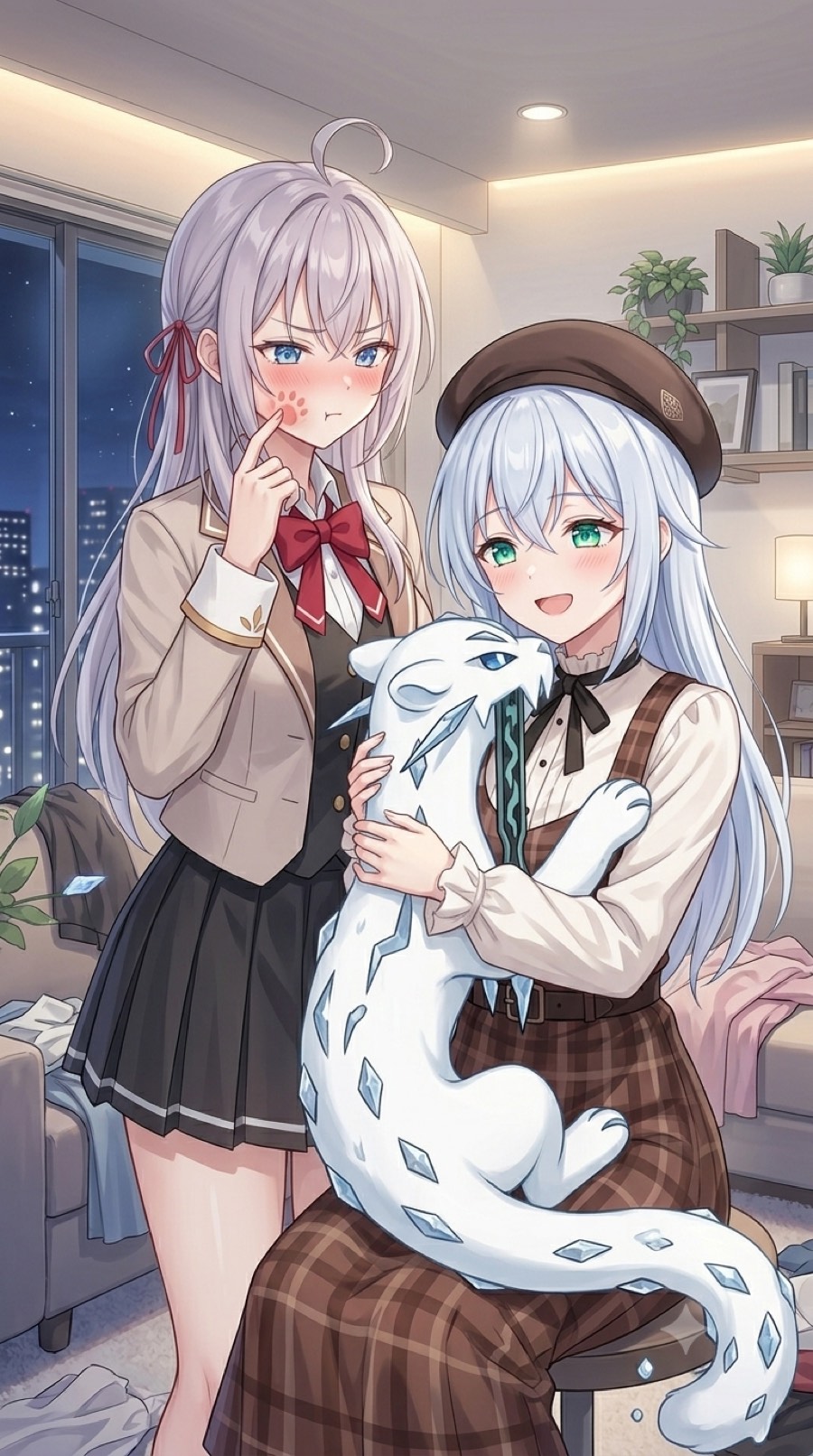 アーリャ×ソーカの子供パオジアンイラスト