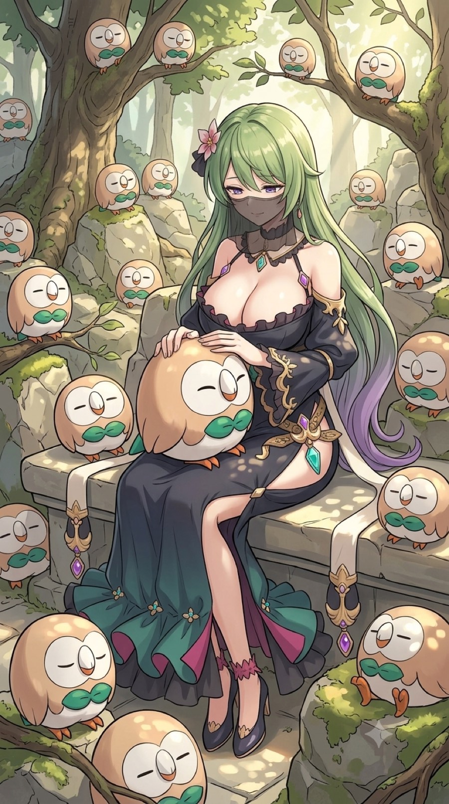 パンドラのモクロー農園イラスト