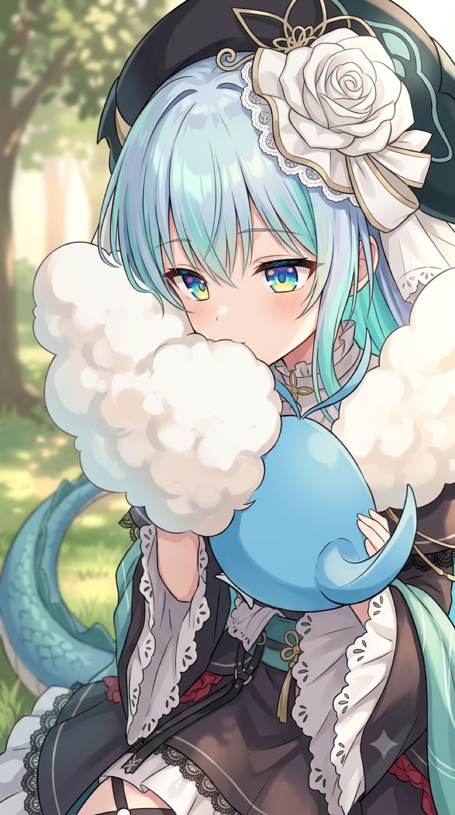 リィベルのわたあめイラスト