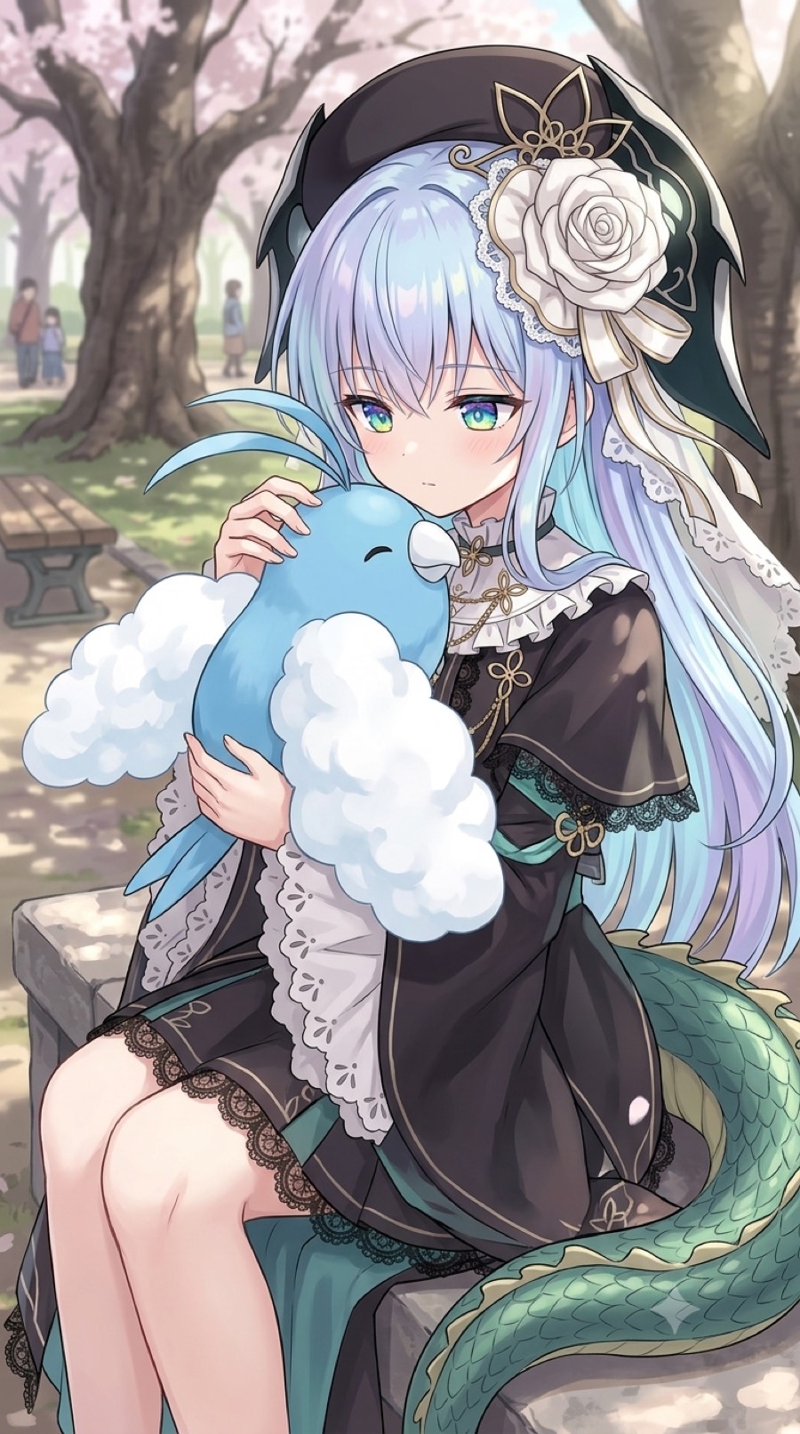 リィベルのwithチルットイラスト