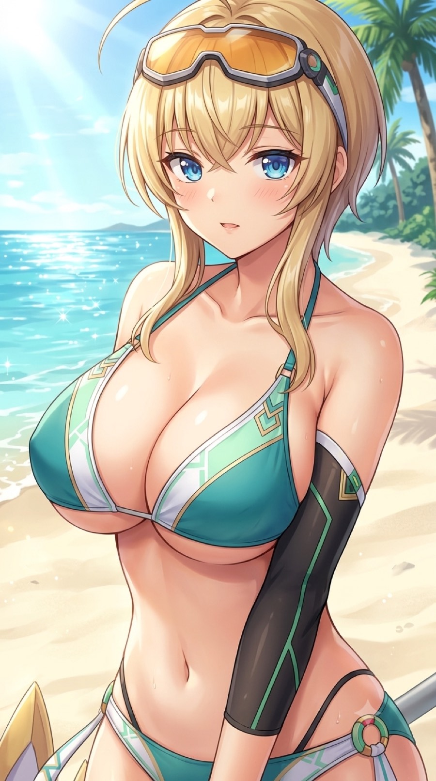 アリアンロッドの水着イラスト