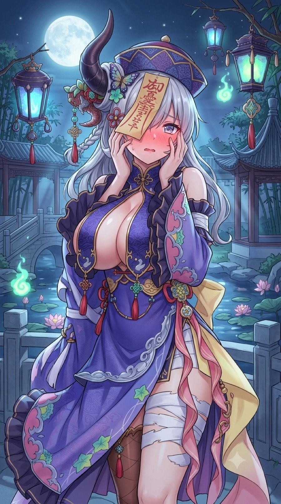 トリシャのコスプレ挑戦イラスト