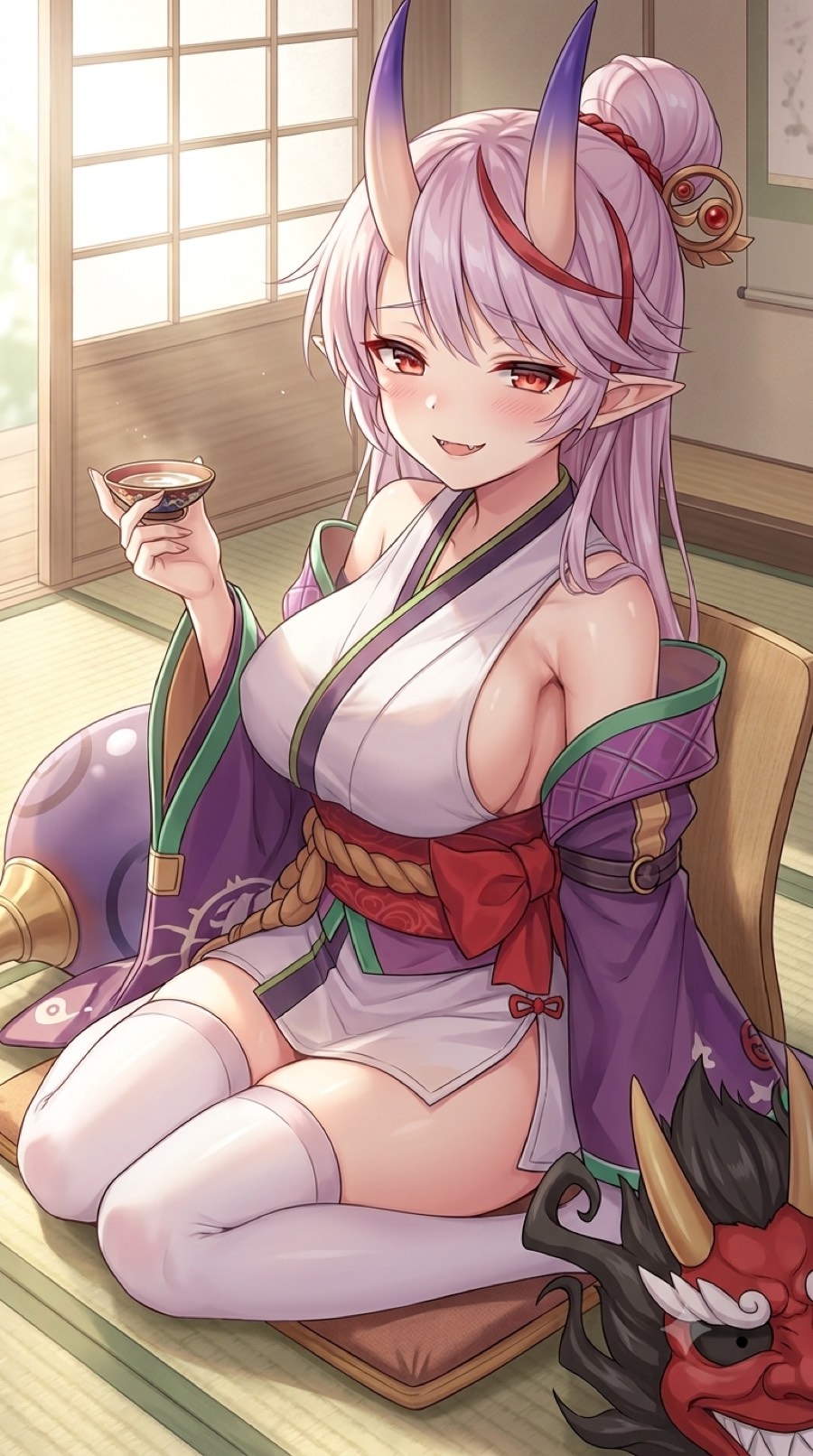 酒呑童子の没2イラスト