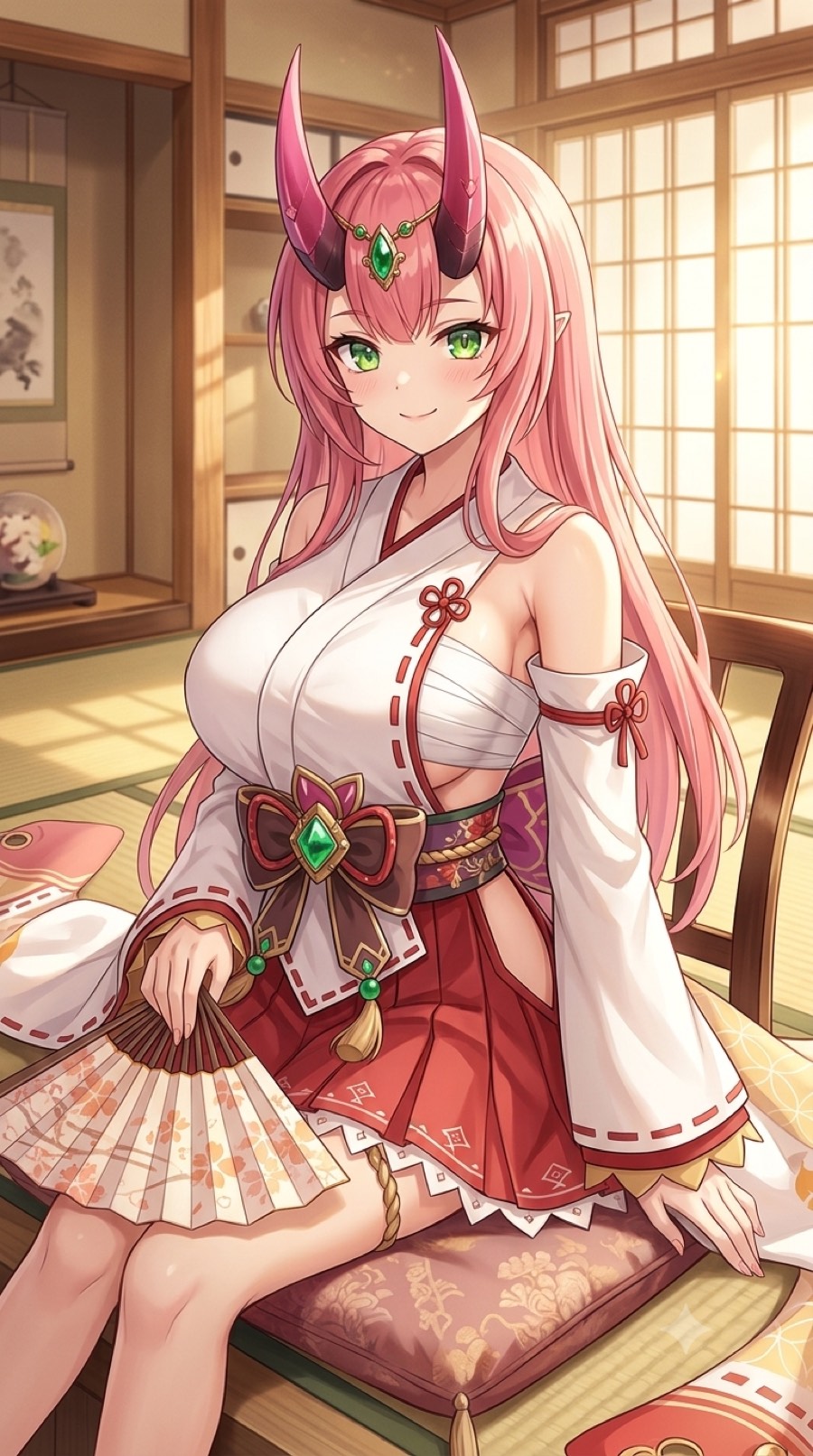 茨木童子のサラシイラスト